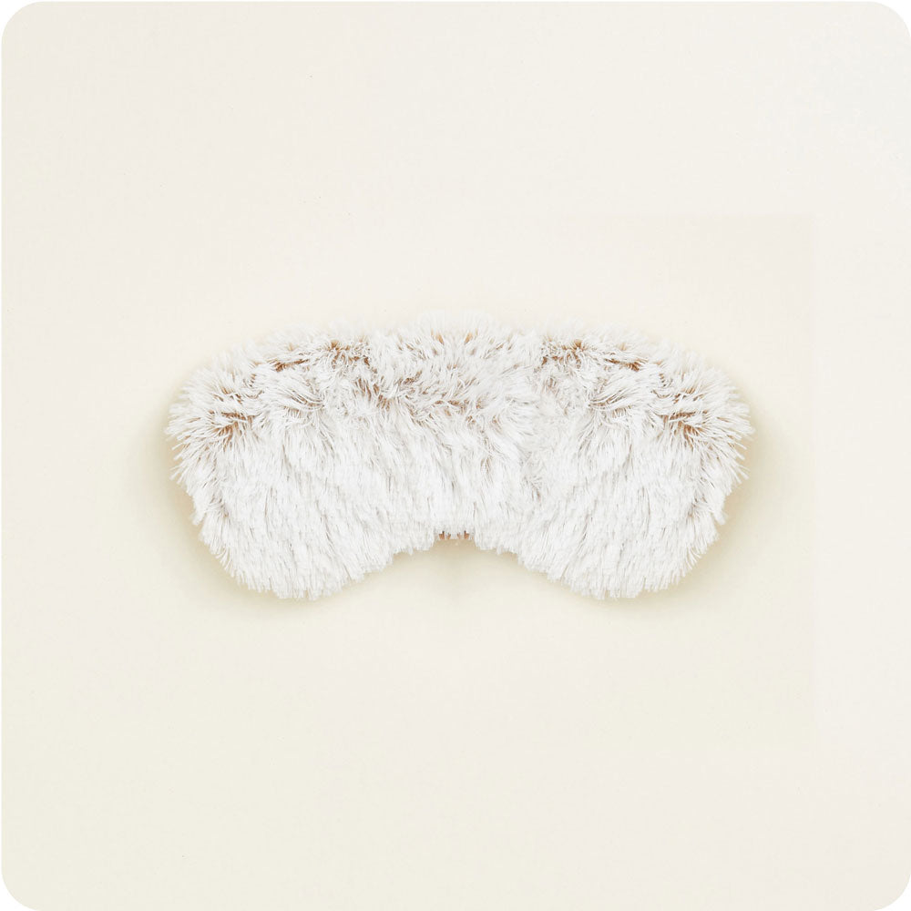 Marshmallow Brown Eye Mask Warmies