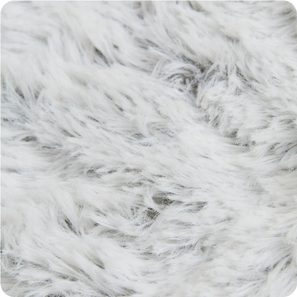 Marshmallow Gray Heart Heat Pad Warmies - Image 5