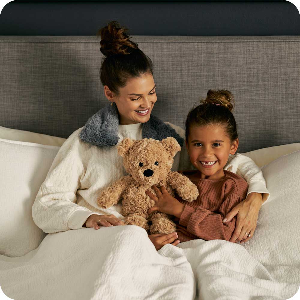 Alternative view of Brown Curly Bear Warmies