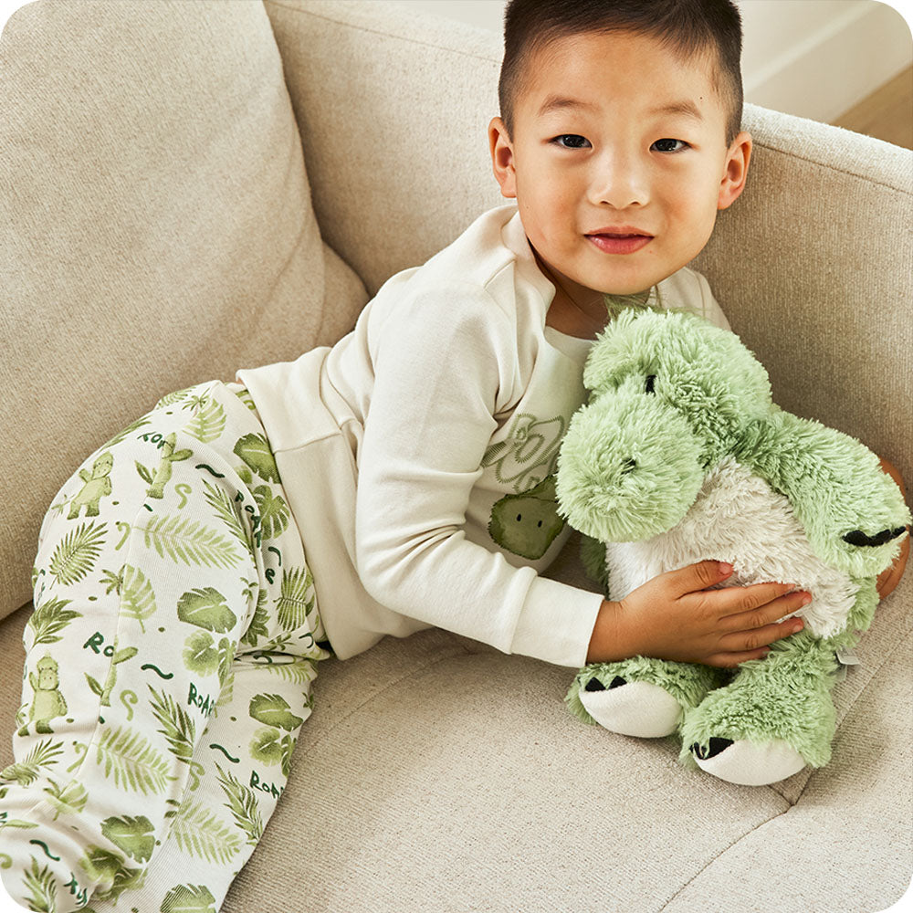 Green Dinosaur Warmies - Image 2