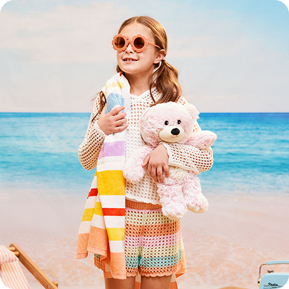 Pink Marshmallow Bear Warmies - Image 2